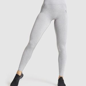 Gymshark Flex Legging Light Grey/Blue Colorway